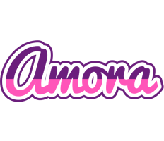 Amora cheerful logo