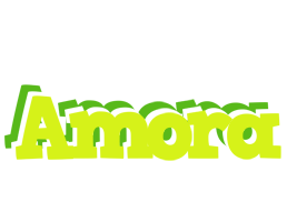 Amora citrus logo