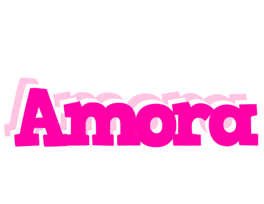 Amora dancing logo
