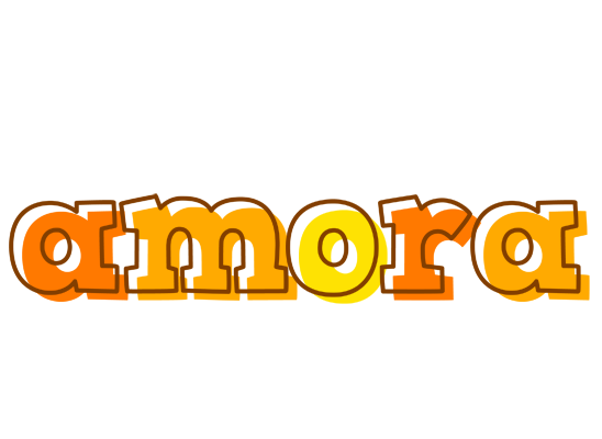 Amora desert logo
