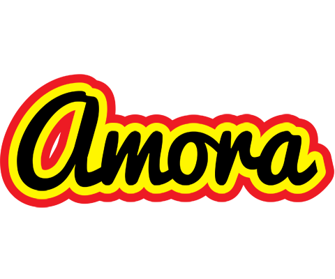 Amora flaming logo