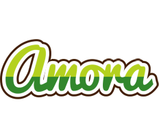 Amora golfing logo