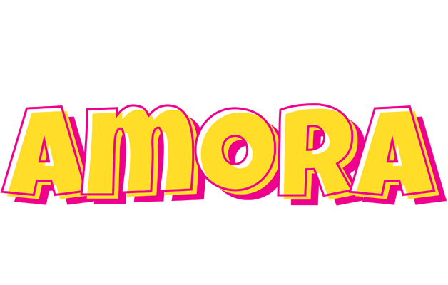 Amora kaboom logo