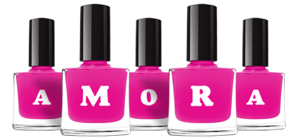 Amora nails logo