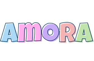 Amora pastel logo