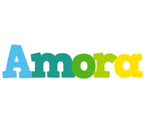 Amora rainbows logo