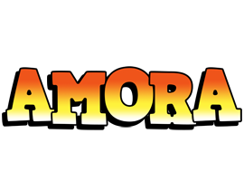 Amora sunset logo