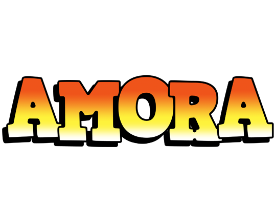 Amora sunset logo