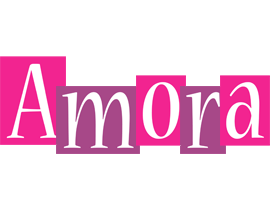 Amora whine logo