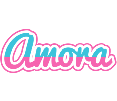 Amora woman logo