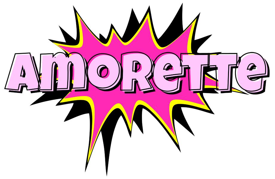Amorette badabing logo