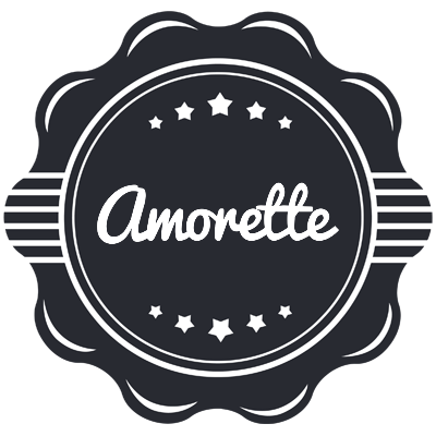 Amorette badge logo