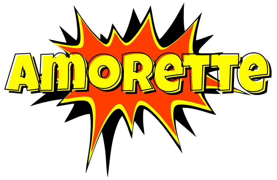 Amorette bazinga logo