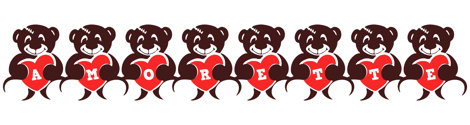 Amorette bear logo