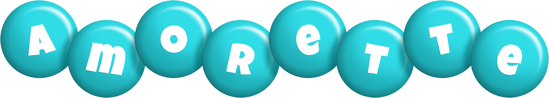 Amorette candy-azur logo