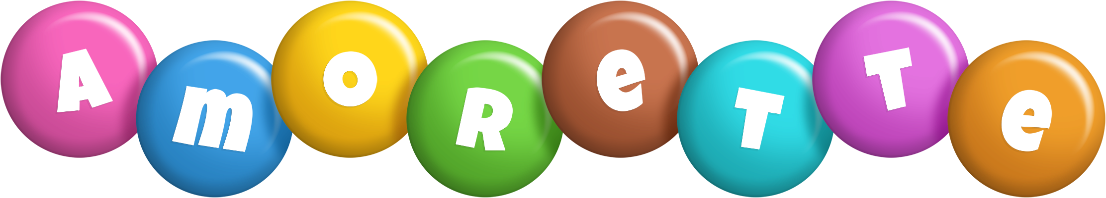 Amorette candy logo