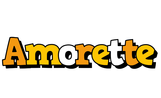Amorette cartoon logo