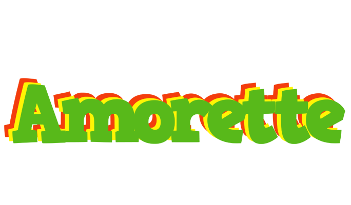 Amorette crocodile logo