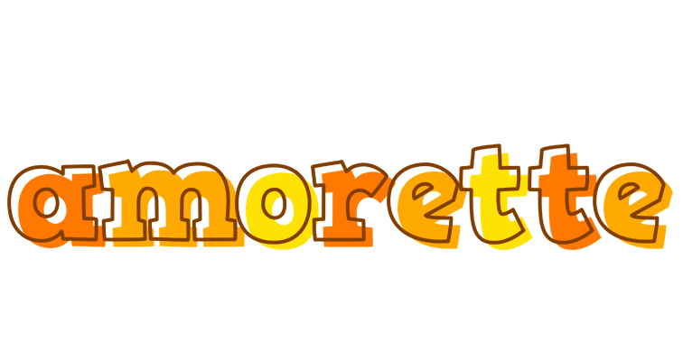 Amorette desert logo