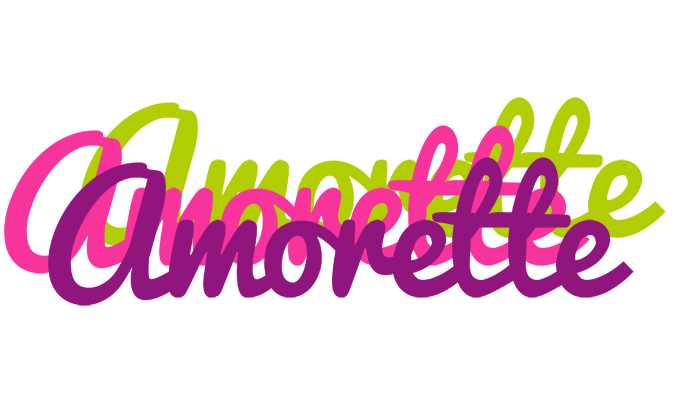 Amorette flowers logo