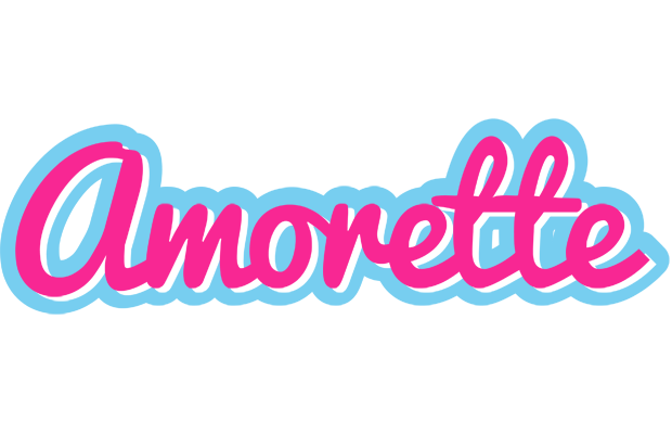 Amorette popstar logo