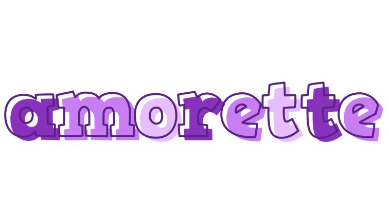 Amorette sensual logo