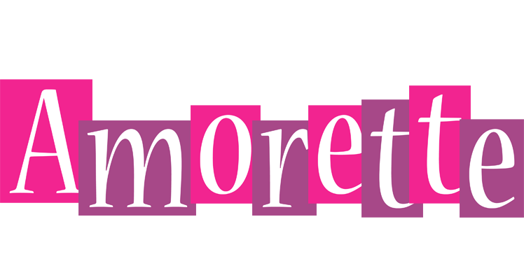 Amorette whine logo