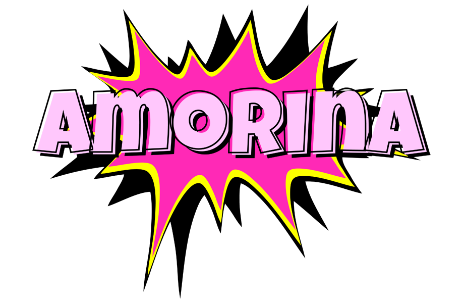 Amorina badabing logo