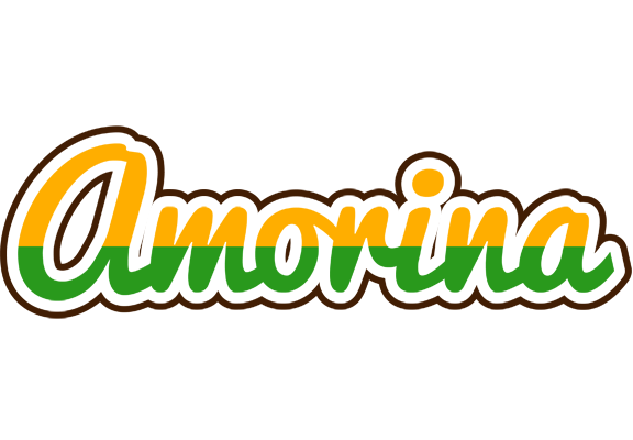 Amorina banana logo