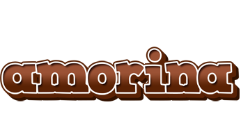 Amorina brownie logo