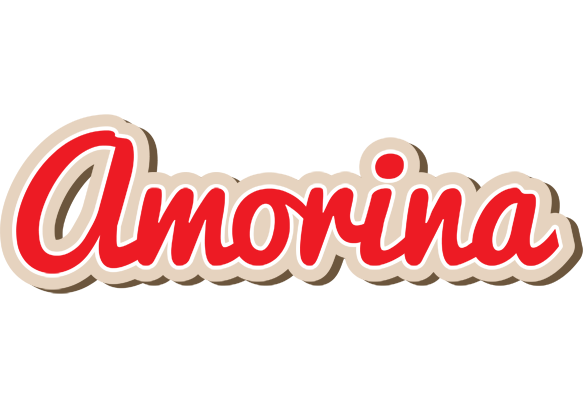 Amorina chocolate logo