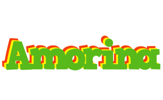 Amorina crocodile logo