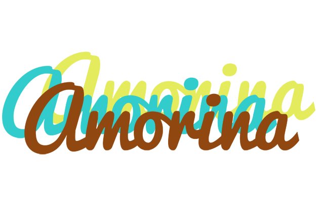 Amorina cupcake logo