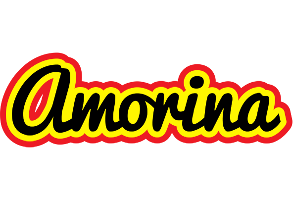 Amorina flaming logo