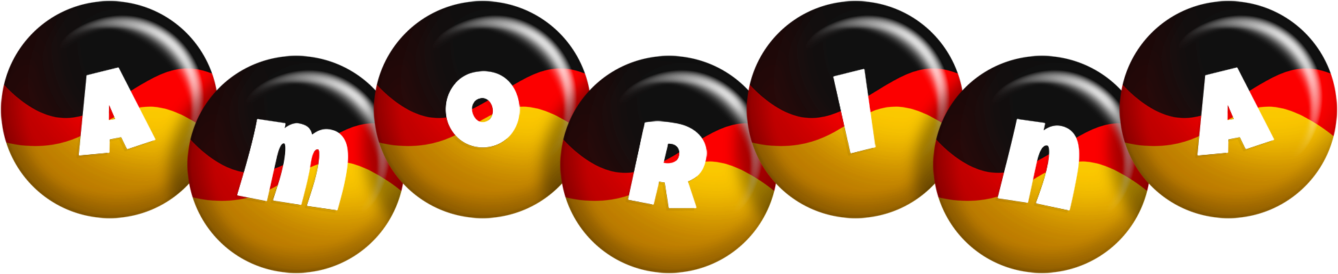 Amorina german logo