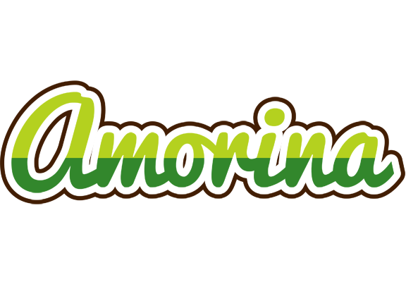 Amorina golfing logo