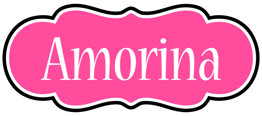 Amorina invitation logo