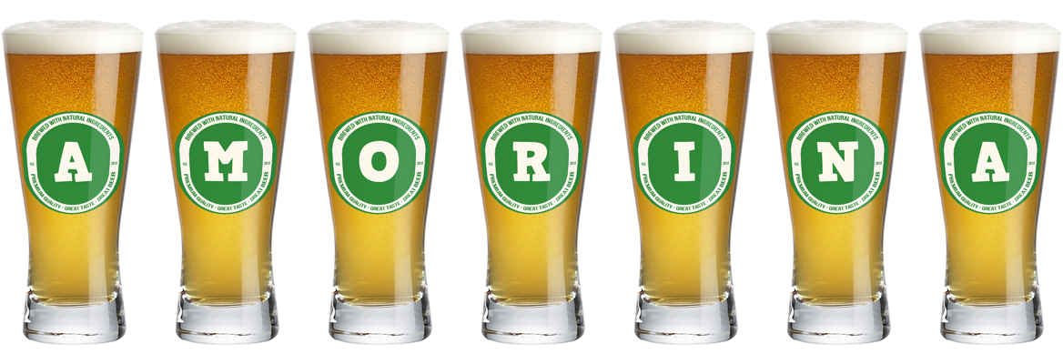Amorina lager logo
