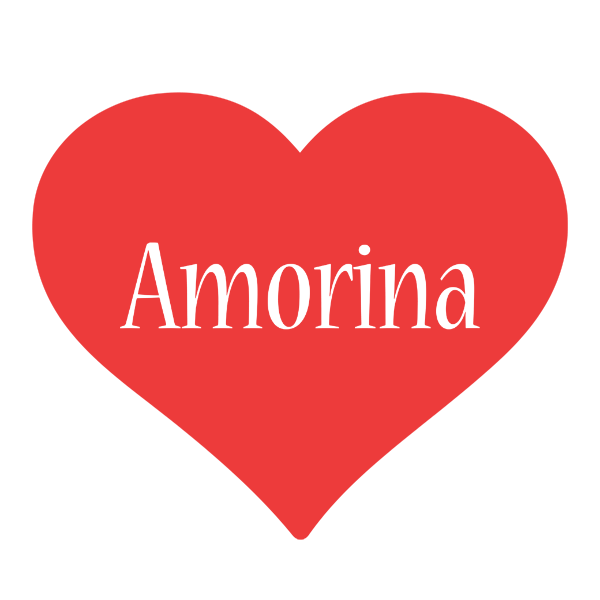 Amorina love logo