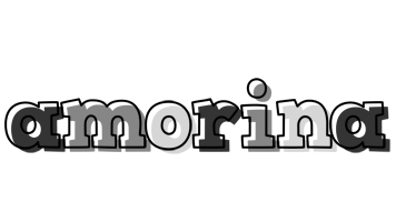 Amorina night logo