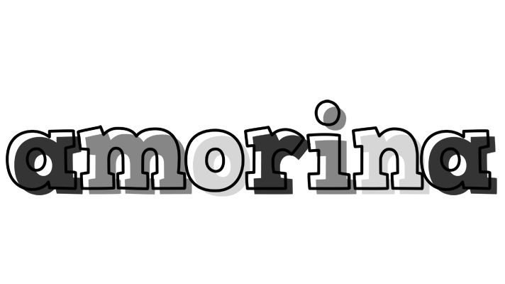 Amorina night logo