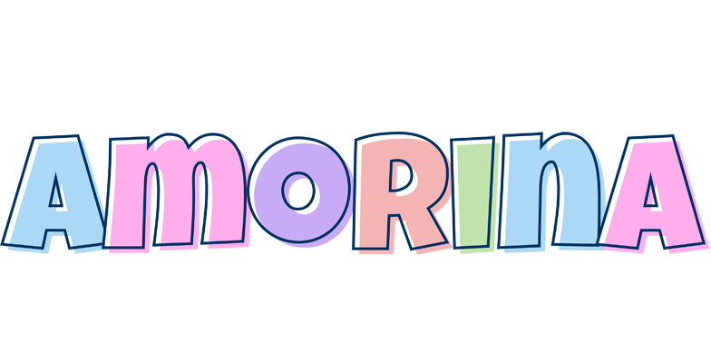 Amorina pastel logo