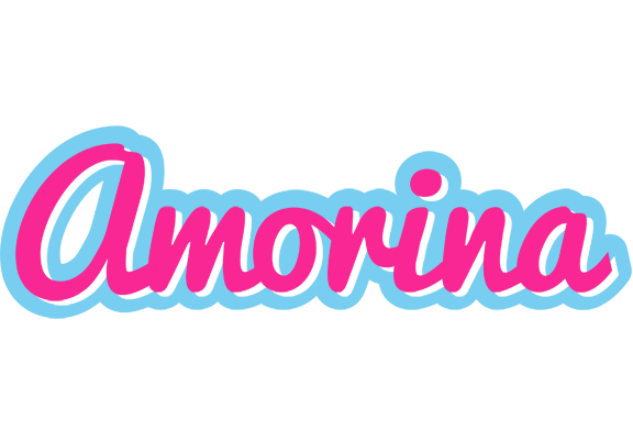 Amorina popstar logo