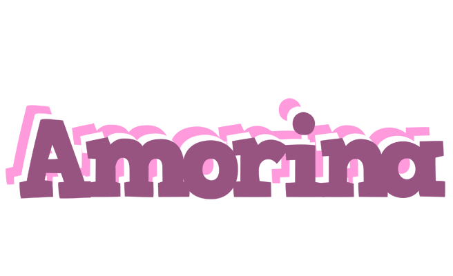 Amorina relaxing logo