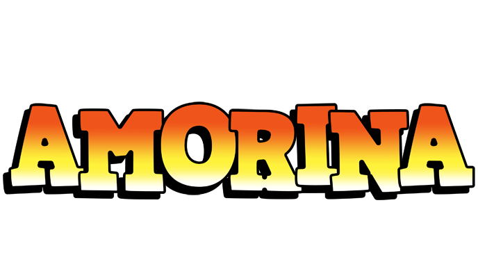 Amorina sunset logo