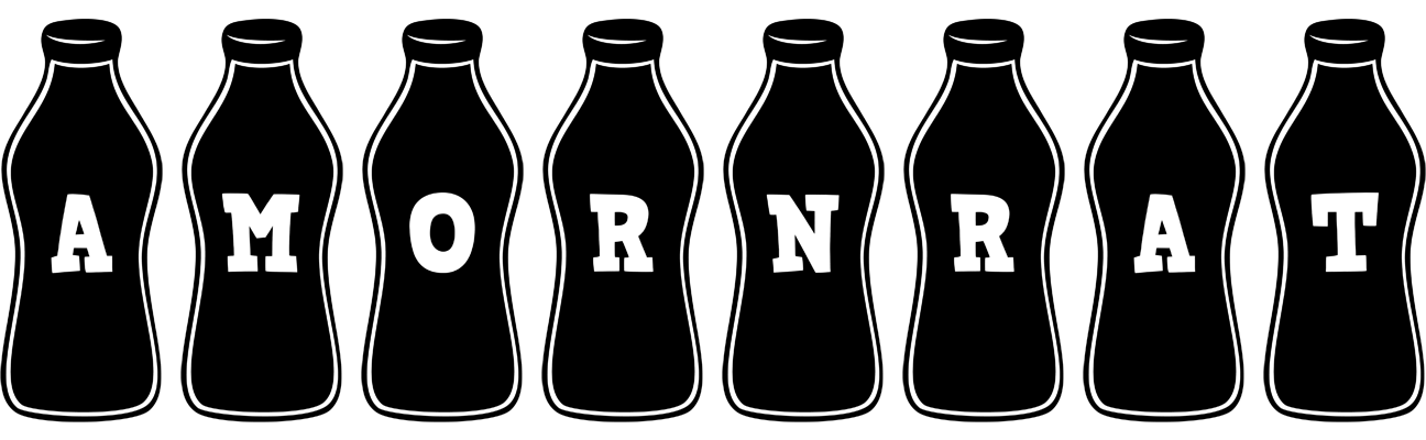 Amornrat bottle logo