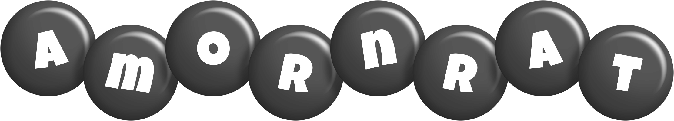 Amornrat candy-black logo