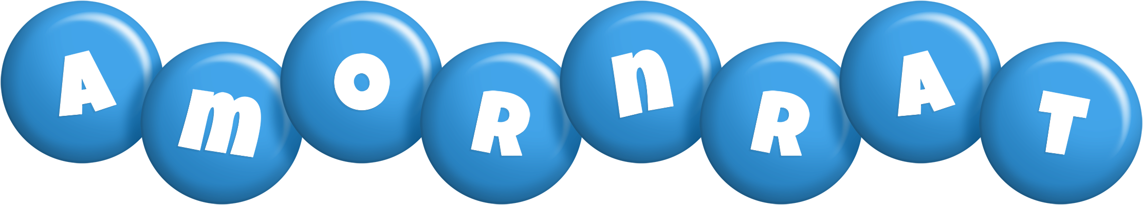 Amornrat candy-blue logo