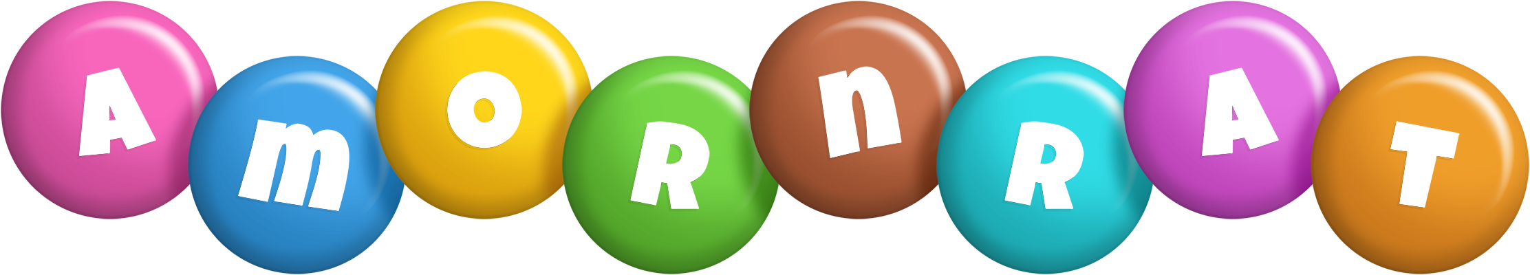 Amornrat candy logo