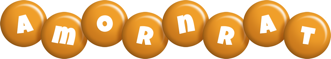 Amornrat candy-orange logo